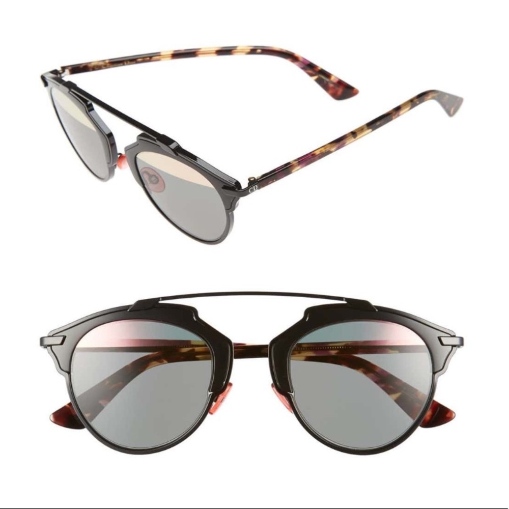 NEW • Dior • So Real Brow Bar Sunglasses Tortoise - Picture 2 of 7